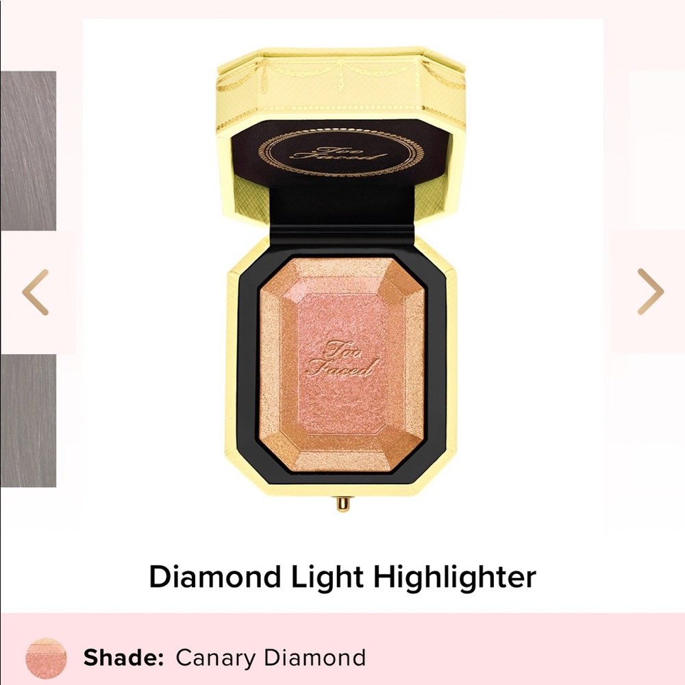 NEW Too Faced Canary Diamond Highlighter